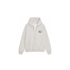 Stussy x Nike Stone Washed Fleece Zip Hoodie 'Black' (2024)