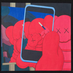 KAWS x Uniqlo Warhol Graphic 476119 Sweatshirt 'Black' (2024)