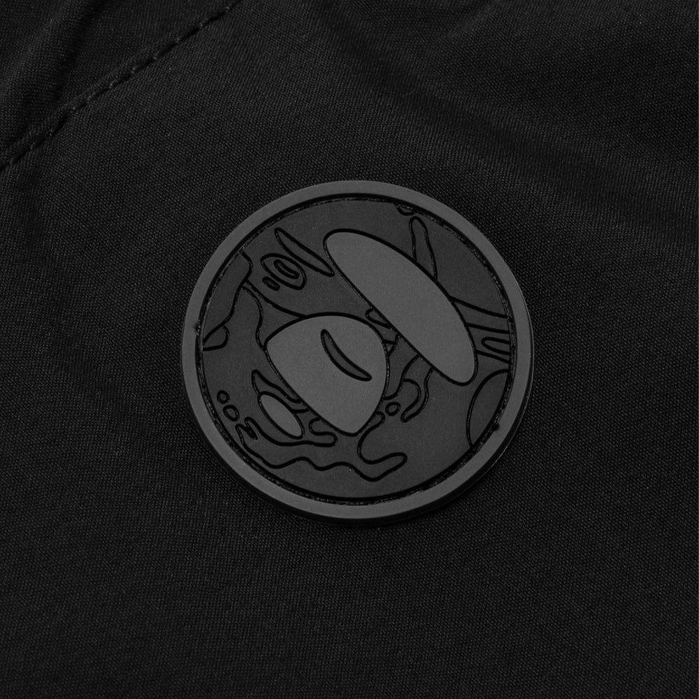AAPE-Moonface-Patch-Nylon-Pants-‘Black’-4