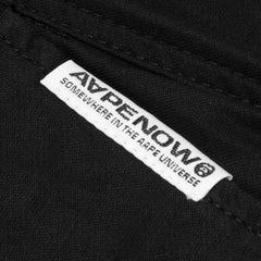 AAPE-NOW-Moonface-Logo-Cargo-Pants-‘Black’-5