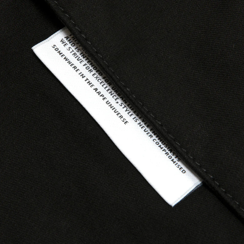 AAPE-NOW-Moonface-Logo-Cotton-Woven-Pants-‘Black’-3