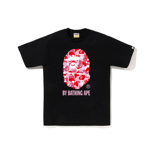 ABC-Camo-By-Bathing-Ape-Tee—Black-(Pink)-1