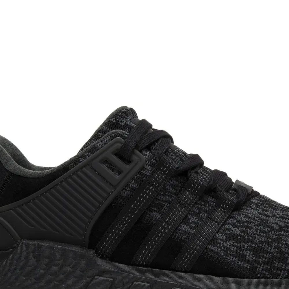Adidas-EQT-Support-93/17-‘Triple-Black’-(New)-side-close-up