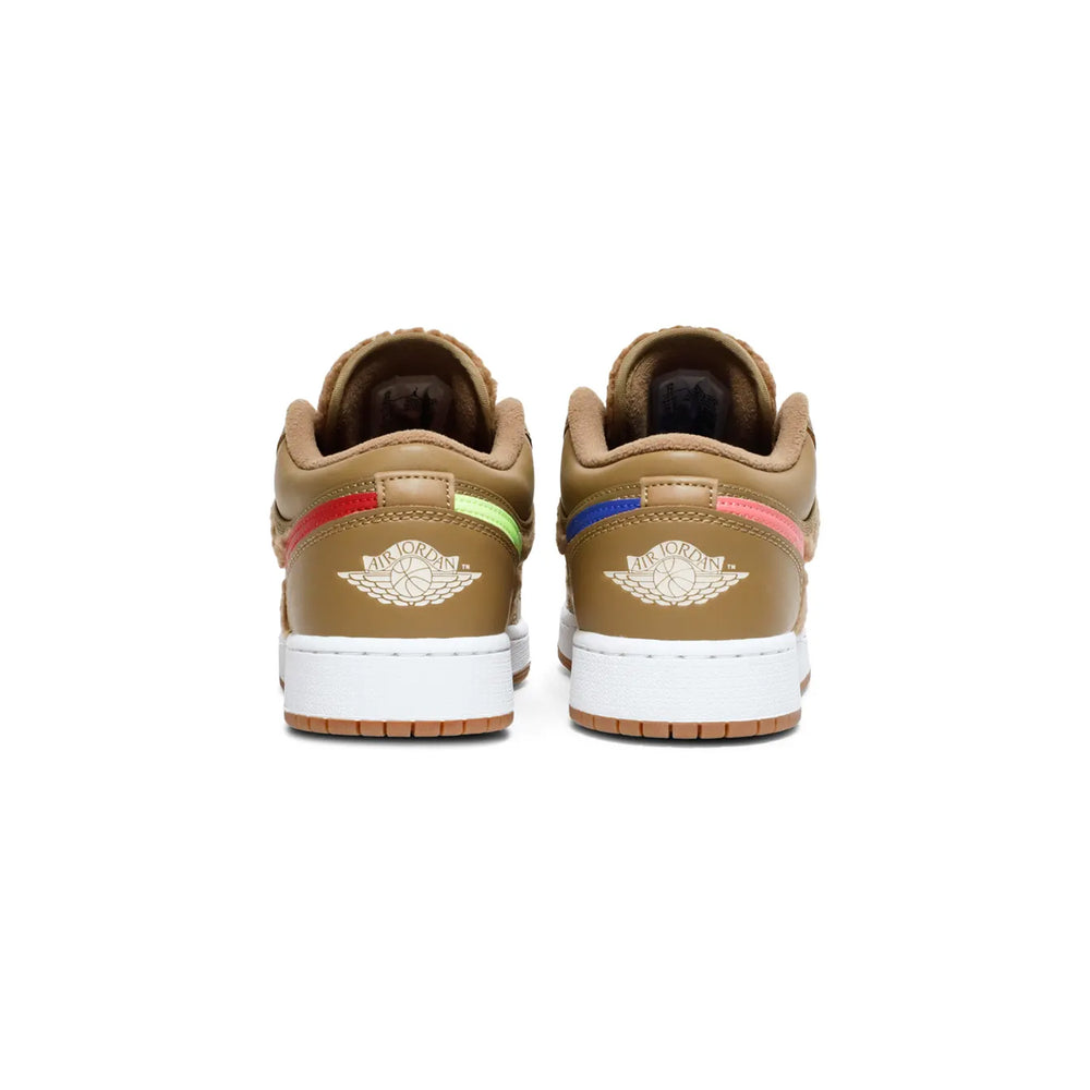 Air-Jordan-1-Low-Utility-‘Teddy-Bear’-GS-(2021)-back