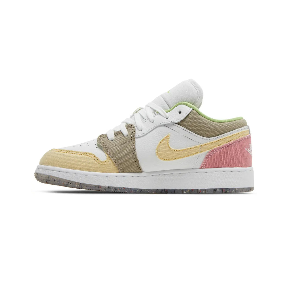 Air-Jordan-1-Low-‘Pastel-Grind-Vivid-Green’-GS-(2021)-side-2