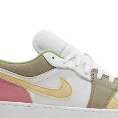 Air-Jordan-1-Low-‘Pastel-Grind-Vivid-Green’-GS-(2021)-side-close-up