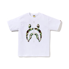 BAPE-Abc-Camo-Shark-Tee-White-/-Green-1
