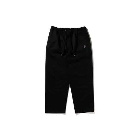 BAPE-Ape-Head-One-Point-Chef-Pants-Black-