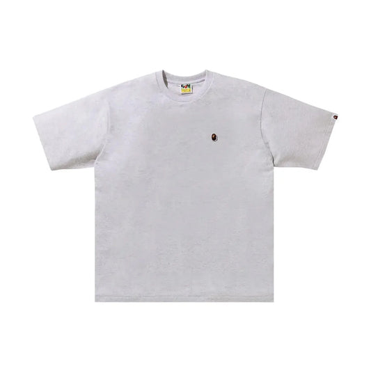 BAPE-Ape-Head-One-Point-Tee-‘Gray’-