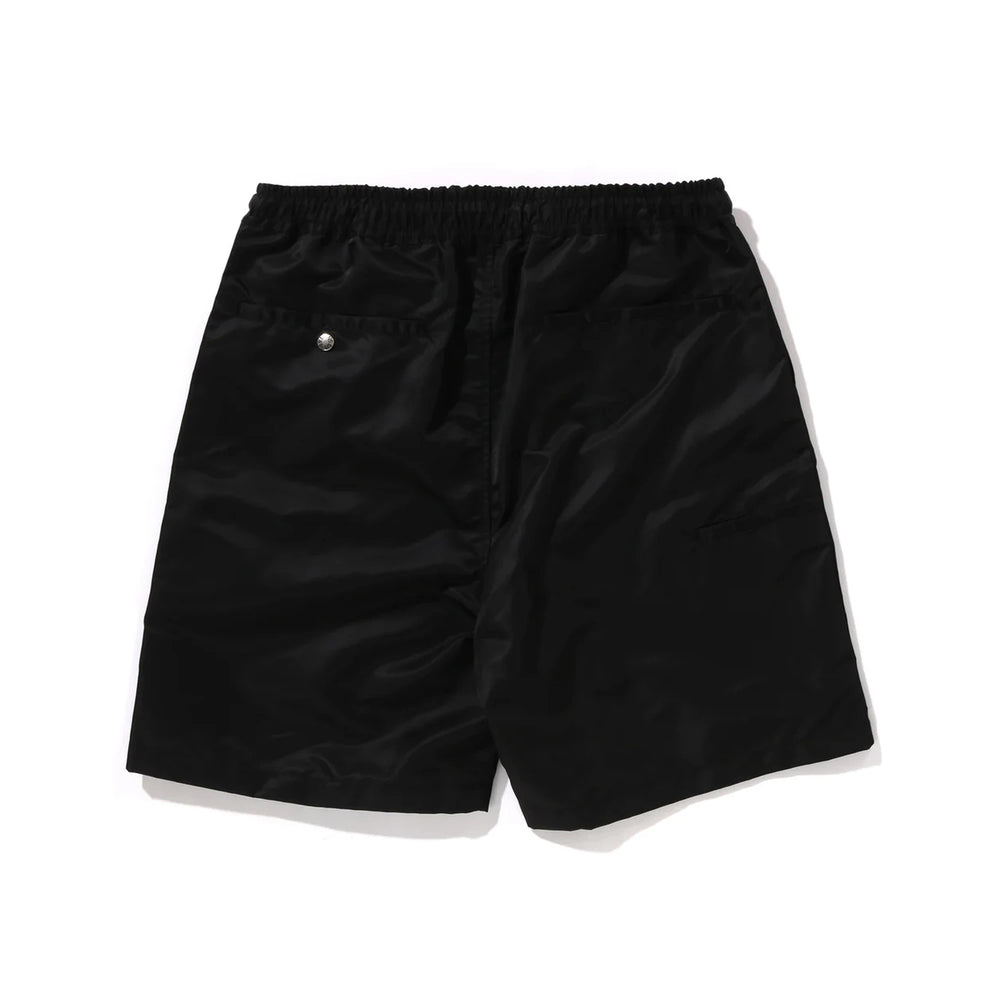 BAPE-Logo-Nylon-Relaxed-Fit-Shorts-‘Black’-2