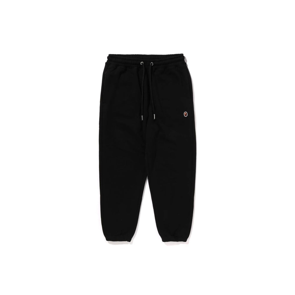 BAPE-One-Point-Relaxed-Fit-Sweatpants-‘Black’-1