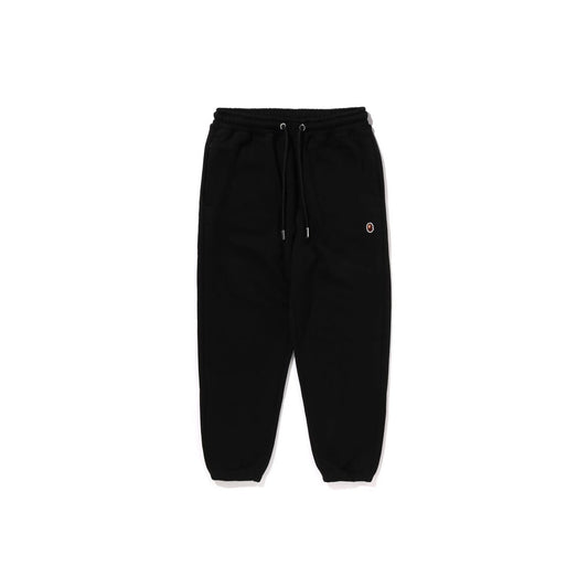 BAPE-One-Point-Relaxed-Fit-Sweatpants-‘Black’-1