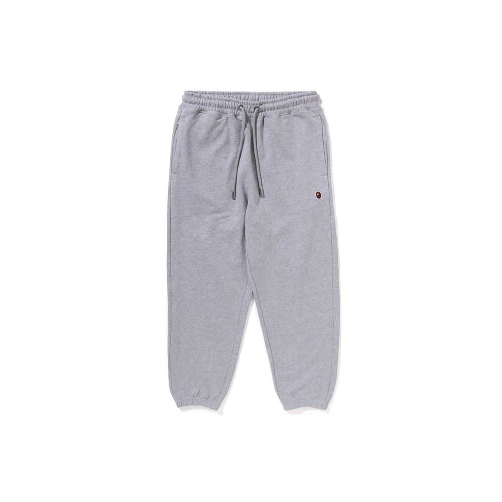 BAPE-One-Point-Relaxed-Fit-Sweatpants-‘Grey’-