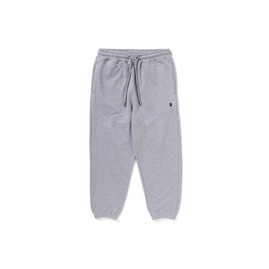 BAPE-One-Point-Relaxed-Fit-Sweatpants-‘Grey’-