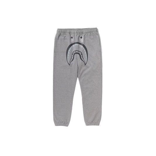 BAPE-Shark-Sweatpants-‘Grey’-1