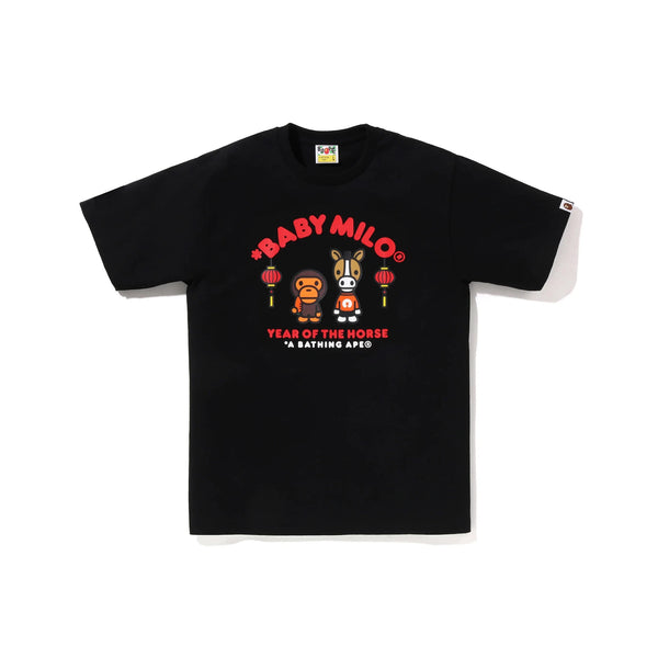 BAPE Year Of The Horse Baby Milo Tee 'Black' (2026)