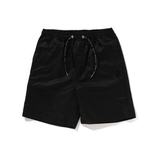 BAPE-Logo-Nylon-Relaxed-Fit-Shorts-‘Black’-1