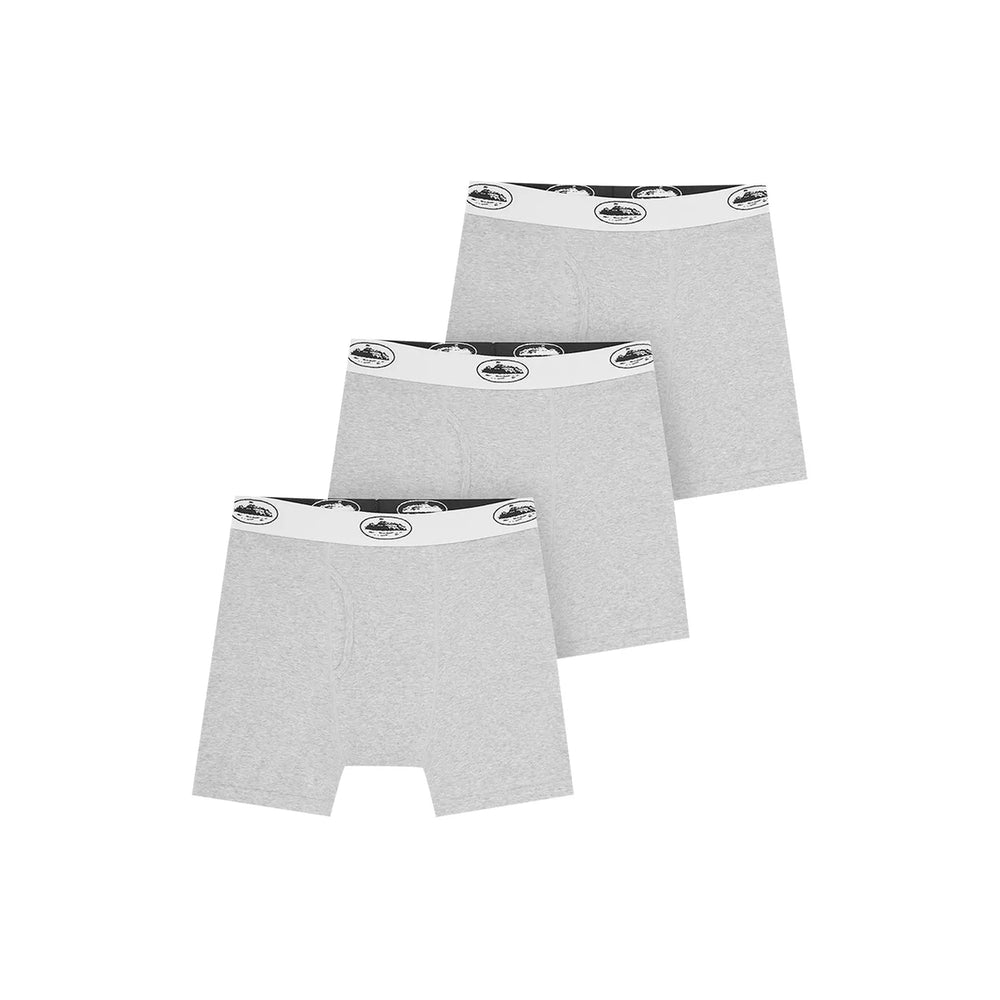 Corteiz-Alcatraz-Boxers-(3-Pack)-‘Grey’-set