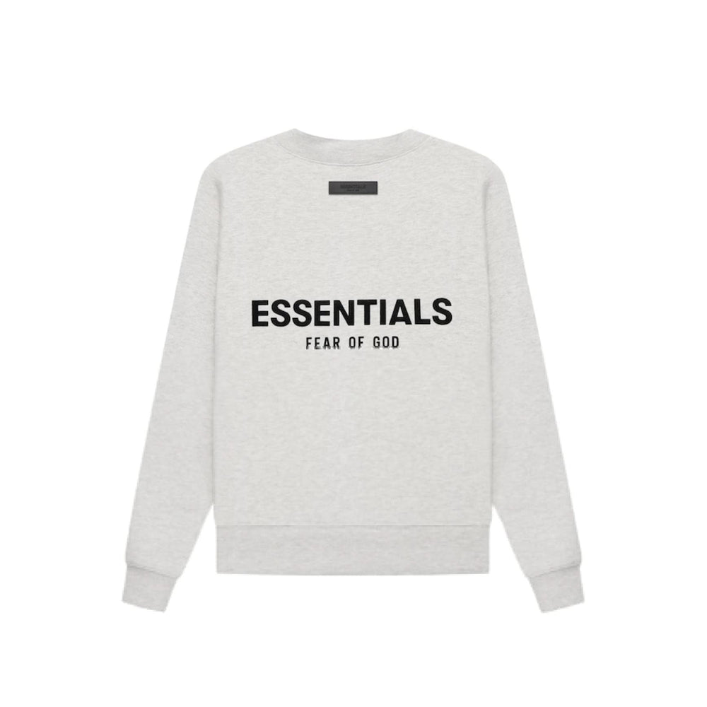 Essentials-Crewneck-'Light-Oatmeal'-(SS22)-back