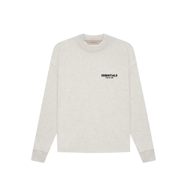 Fear of God Essentials Long-Sleeve Tee 'Light Oatmeal' (2022)