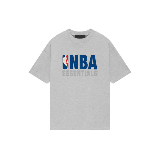Fear-of-God-Essentials-NBA-Tee-‘Light-Heather’-(2024)-