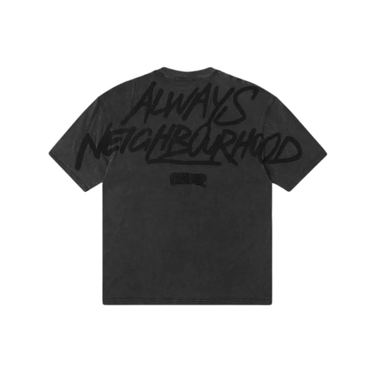 Geedup-Always-Neighbourhood-T-Shirt-‘Vintage-Washed-Black’-(2024)-1