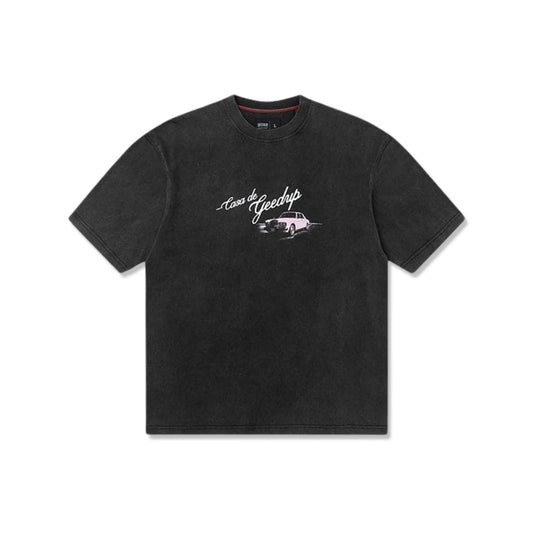 Geedup-Co-Casa-De-Geedup-T-Shirt-‘Charcoal-Pink’-front