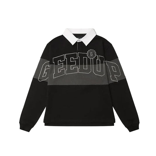 Geedup-Team-Logo-Rugby-Jersey-‘Black-/-Grey’-(2025)-1