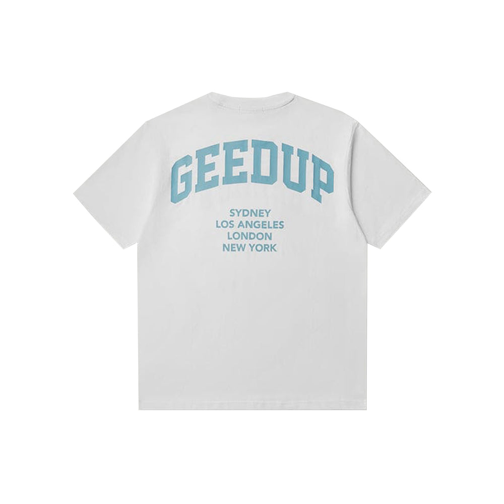 Geedup-x-Arrdee-Cities-T-Shirt-‘White-/-Teal’-2