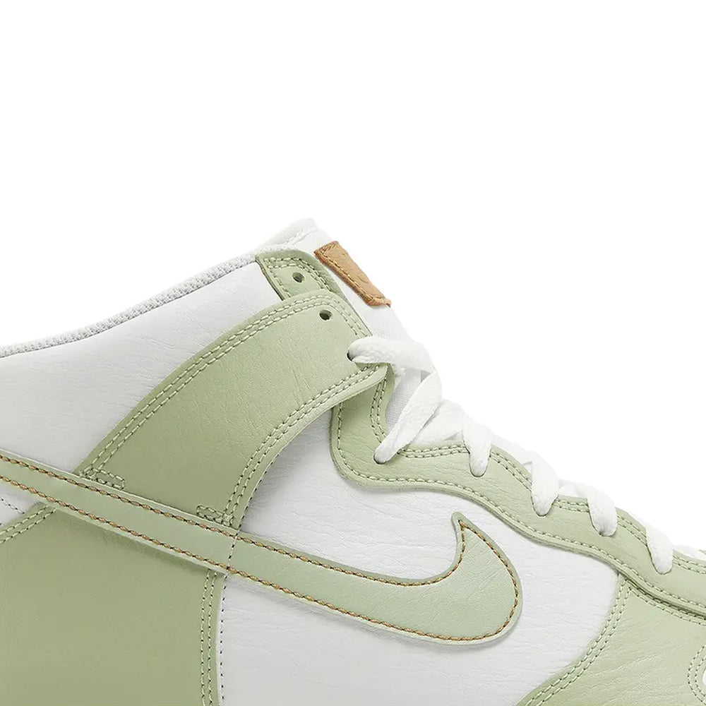 Nike-Dunk-High-SE-Inspected-By-Swoosh-'Honeydew'-(2022)-side-close-up