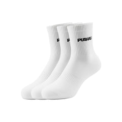 PUSHAS 'Lightweight Logo' Socks (3 Pack)