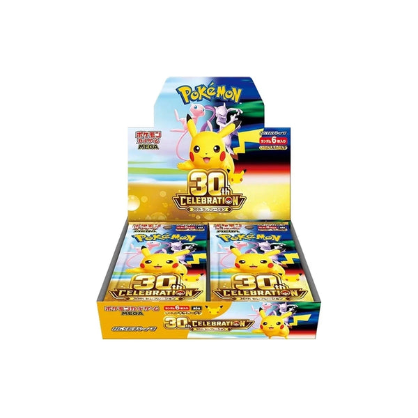 Pokémon TCG MEGA Expansion 30th Celebration M6A Booster Box
