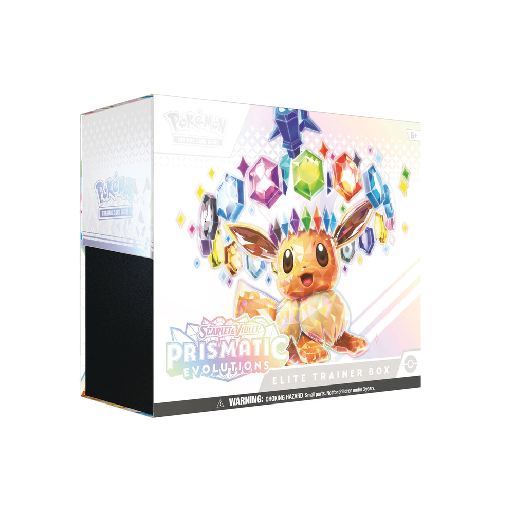 Pokemon TCG Prismatic Evolutions Elite Trainer Box Case (10 Elite Trainer Boxes)