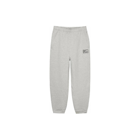 Stussy-x-Nike-Fleece-Pant-Grey-Heather-2024-