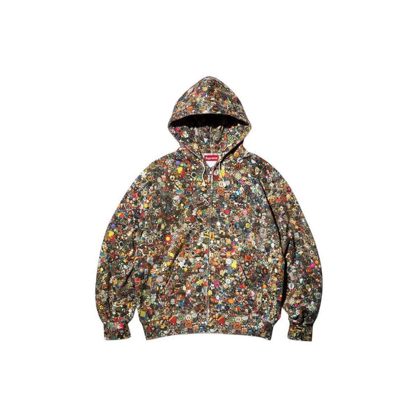 Supreme Mike Kelley Zip Up Hooded Sweatshirt 'Multicolor' (2026)