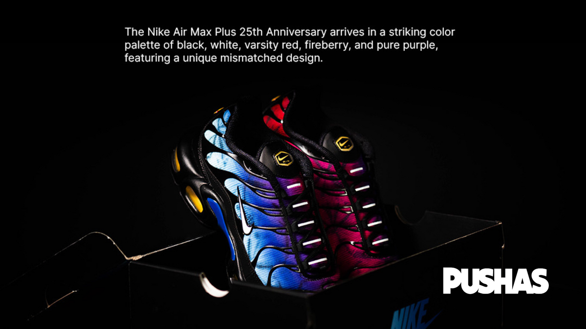 Nike Air Max Plus TN marking 25 years of the silhouette in Australia