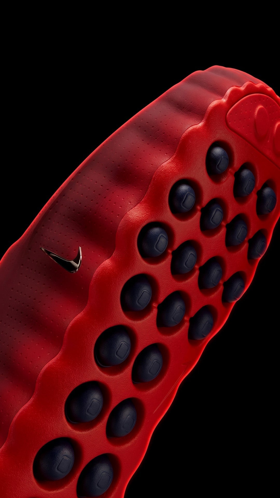 Nike Mind 001 Slide Team Red University Red 2026 top view