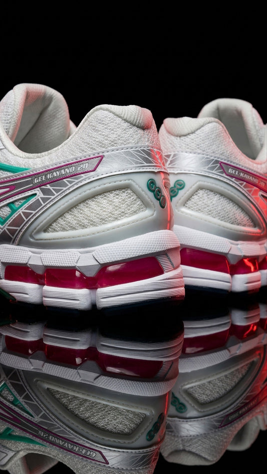 ASICS Gel-Kayano 20 Aurora Green Watermelon 2026 authenticated at PUSHAS