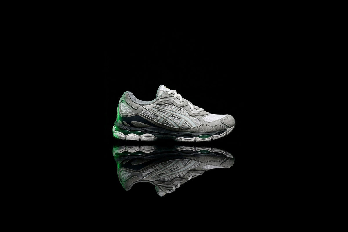 ASICS Gel-NYC 'White Glacier Grey' photographed by PUSHAS