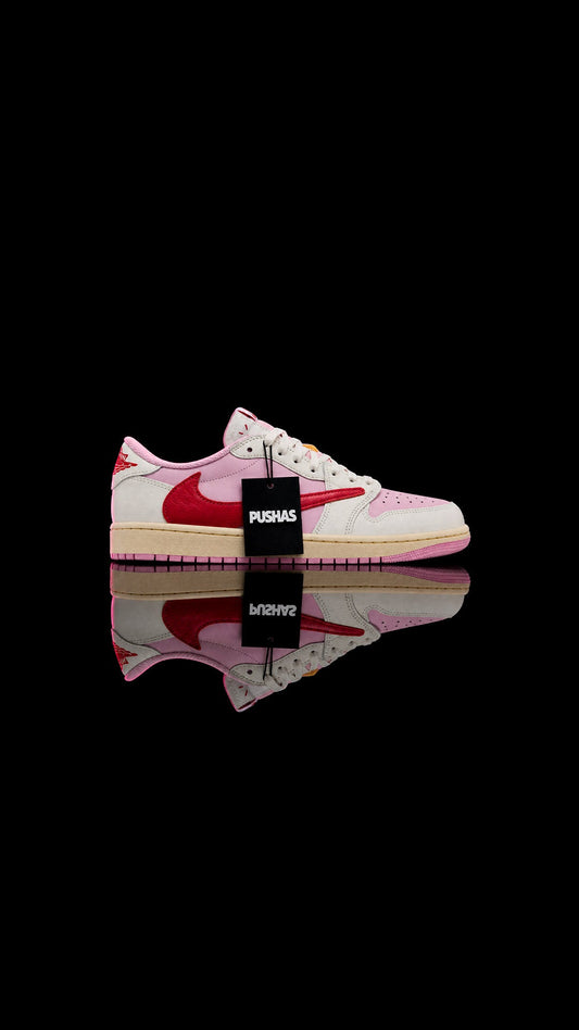 Travis Scott Air Jordan 1 Low 'Sail Tropical Pink' (2026)