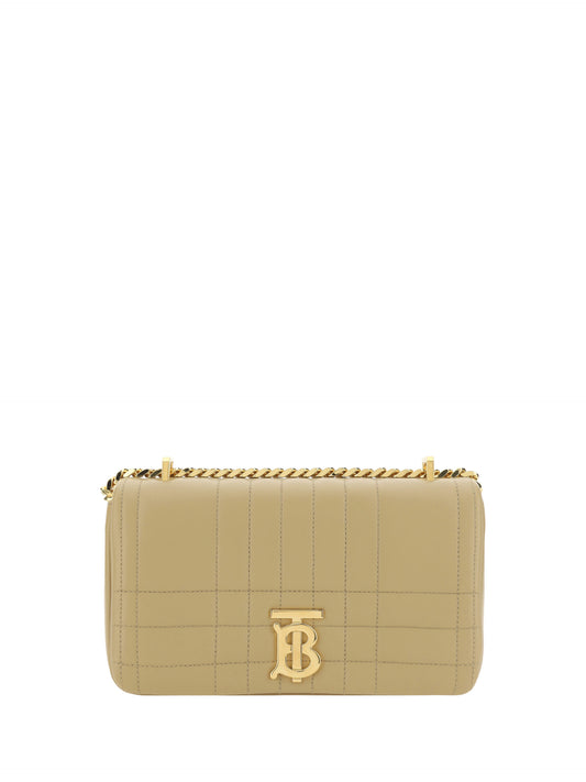 Burberry Quilted Leather Shoulder Bag 'Beige'