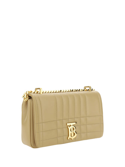 Burberry Quilted Leather Shoulder Bag 'Beige'