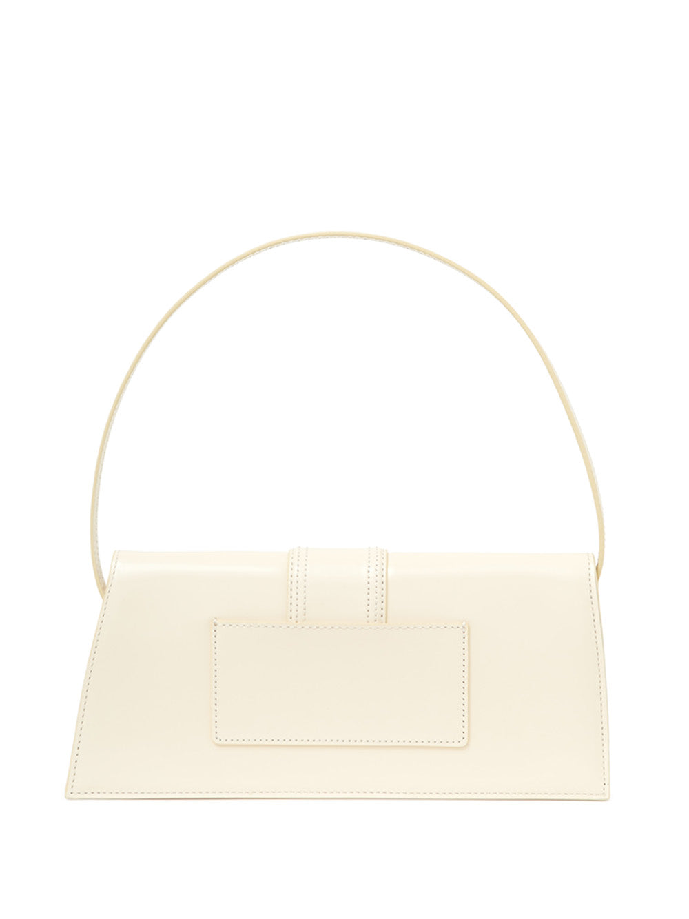 Jacquemus Leather Long Shoulder Bag 'Ivory'