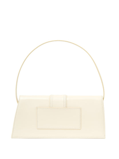 Jacquemus Leather Long Shoulder Bag 'Ivory'