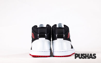 Air Jordan 1 Mid SE Utl 'White Black Red' (2021)