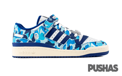 Forum 84 Low 'Bape 30th Anniversary Blue Camo' (2023)