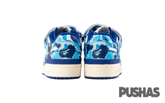 Forum 84 Low 'Bape 30th Anniversary Blue Camo' (2023)