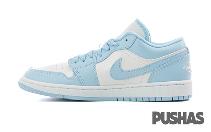 [Refurbished] Air Jordan 1 Low 'Ice Blue / Aluminium' W (2022)