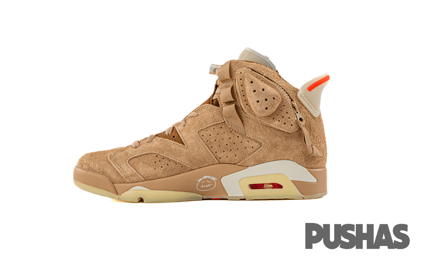 Air Jordan 6 x Travis Scott Retro 'British Khaki' (2021)