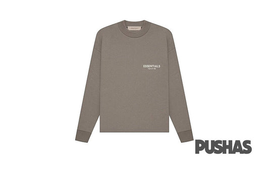 [Refurbished] ESSENTIALS Long Sleeve Crewneck 'Desert Taupe' SS22